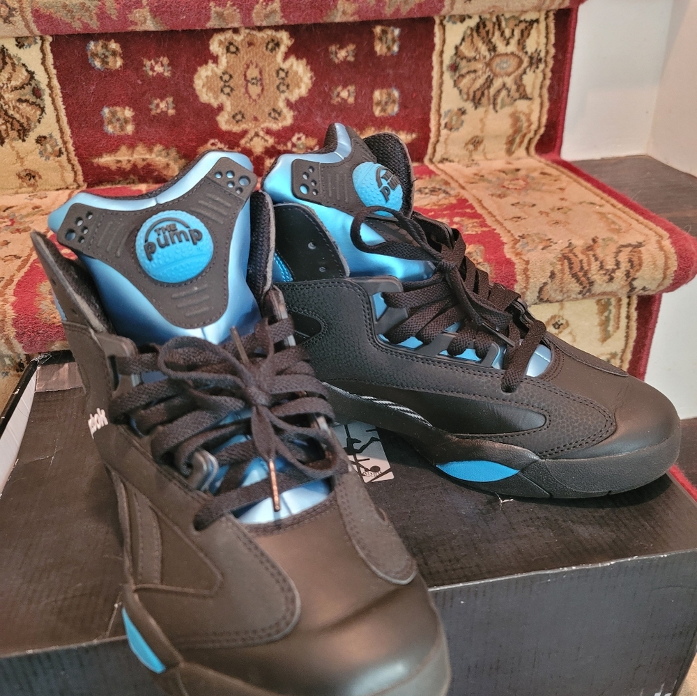 Reebok Shaq Attaq Black Azure(Unisex) - Picture 9 of 10